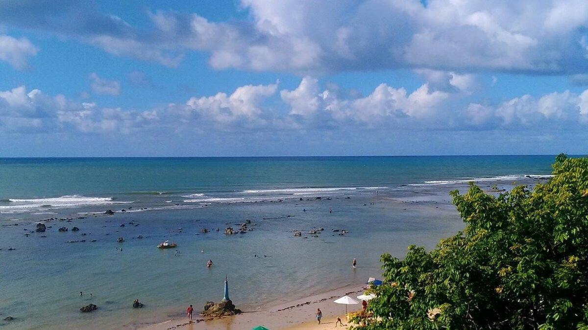 Praia de PipaSolar De Pipa Duplex Flatアパートメント エクステリア 写真