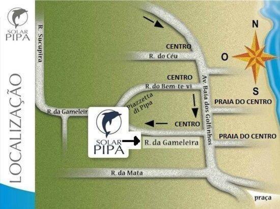 Praia de PipaSolar De Pipa Duplex Flatアパートメント エクステリア 写真