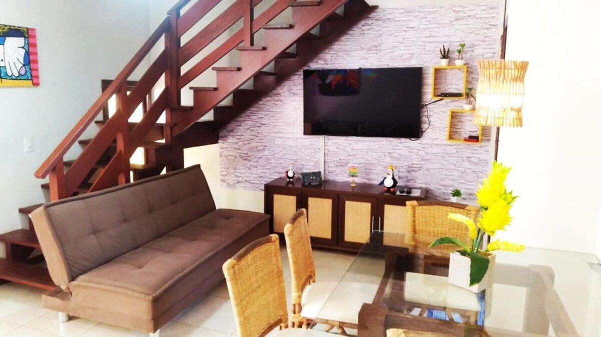 Praia de PipaSolar De Pipa Duplex Flatアパートメント エクステリア 写真